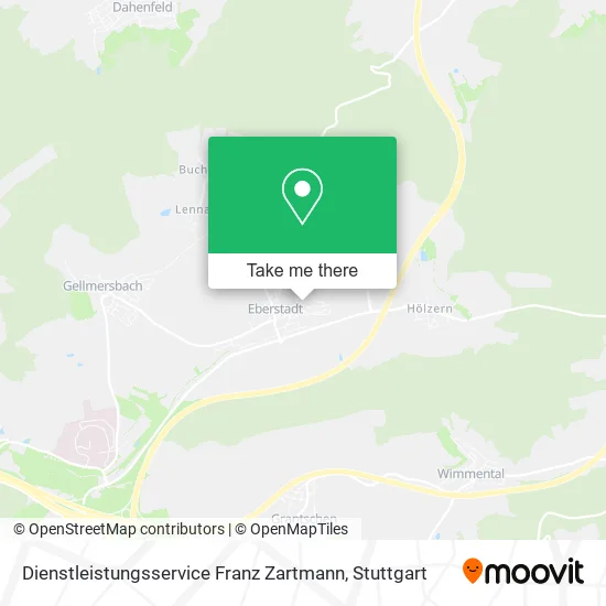 Карта Dienstleistungsservice Franz Zartmann
