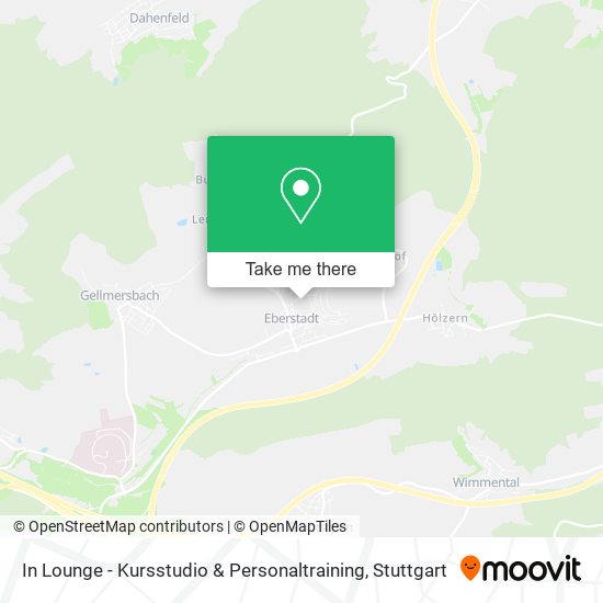 Карта In Lounge - Kursstudio & Personaltraining