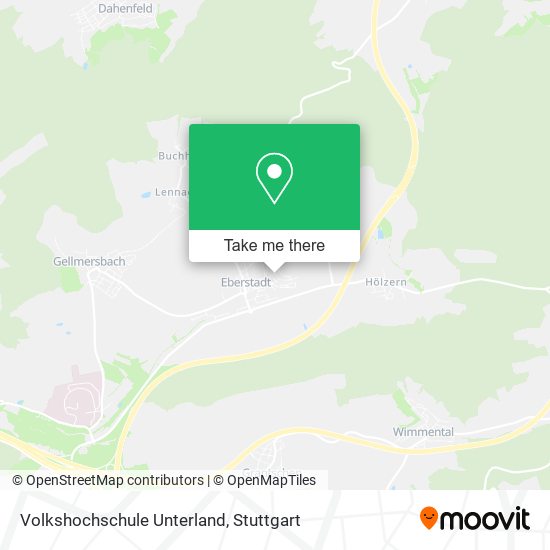 Volkshochschule Unterland map