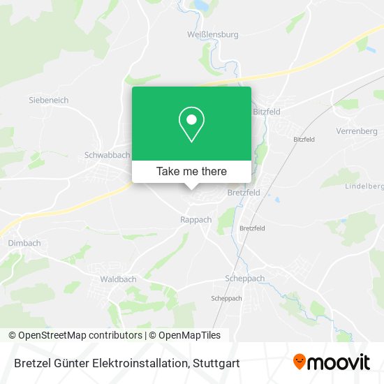 Bretzel Günter Elektroinstallation map