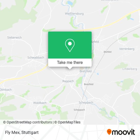 Карта Fly Mex