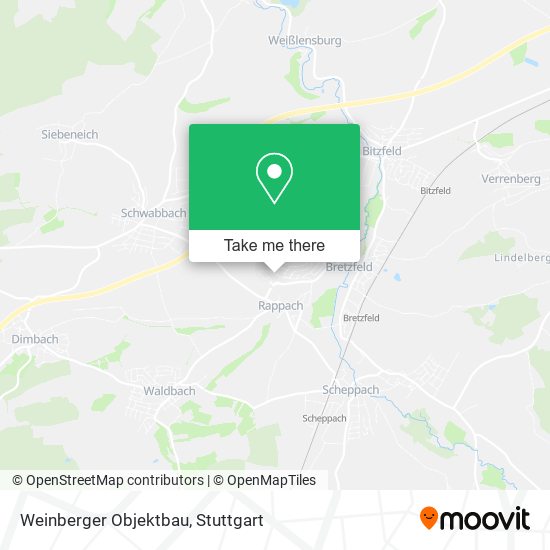 Карта Weinberger Objektbau