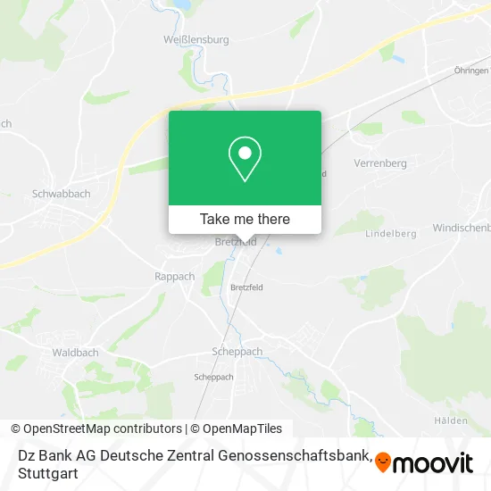Карта Dz Bank AG Deutsche Zentral Genossenschaftsbank