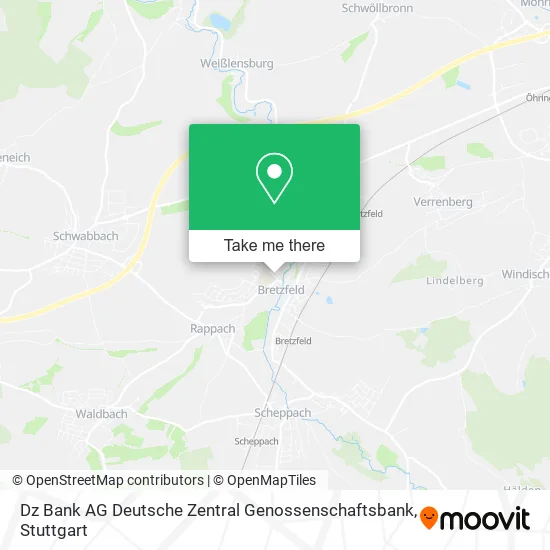 Карта Dz Bank AG Deutsche Zentral Genossenschaftsbank