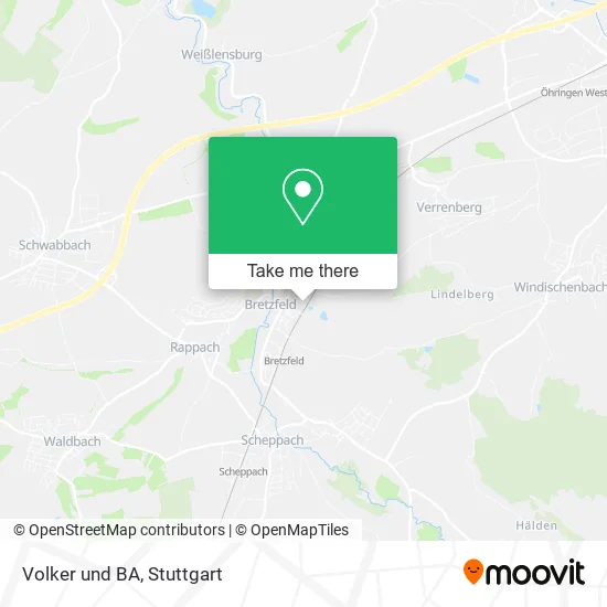Карта Volker und BA