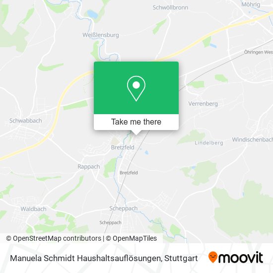 Manuela Schmidt Haushaltsauflösungen map