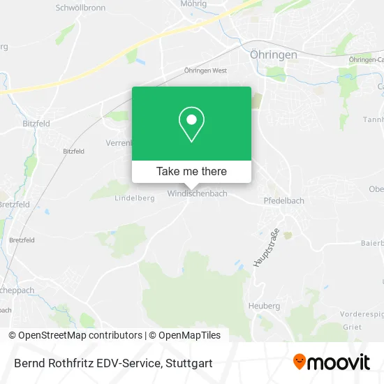 Bernd Rothfritz EDV-Service map