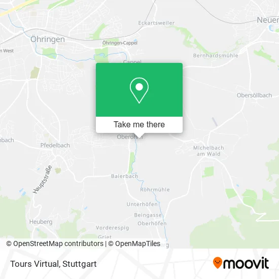 Tours Virtual map