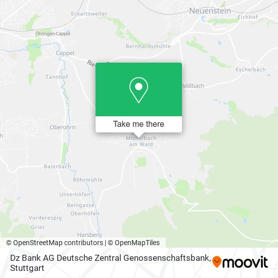 Dz Bank AG Deutsche Zentral Genossenschaftsbank map