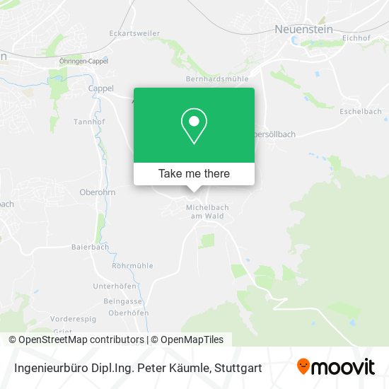 Карта Ingenieurbüro Dipl.Ing. Peter Käumle