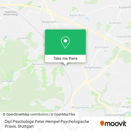Карта Dipl.Psychologe Peter Hempel Psychologische Praxis