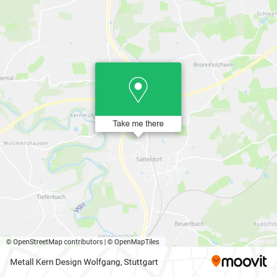 Карта Metall Kern Design Wolfgang