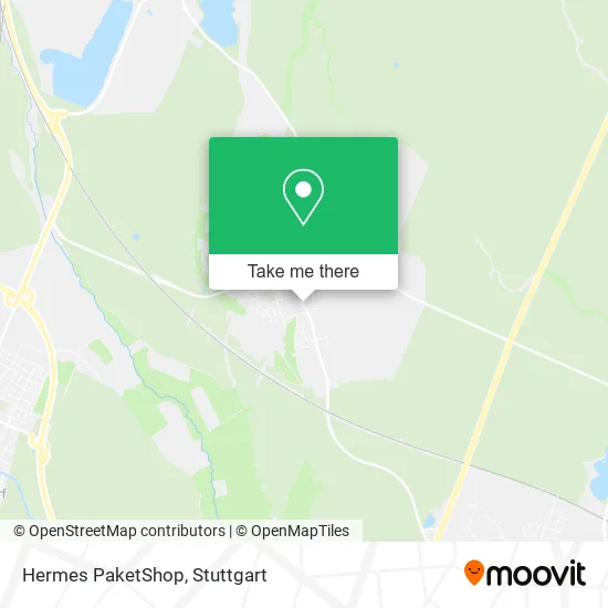 Карта Hermes PaketShop