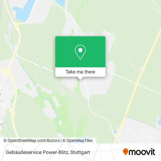 Карта Gebäudeservice Power-Blitz