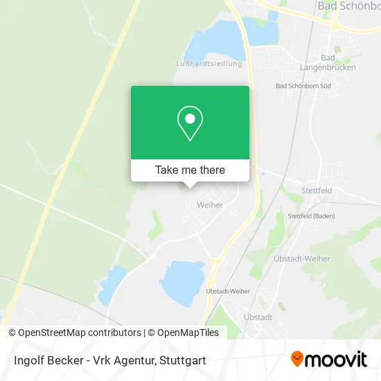 Карта Ingolf Becker - Vrk Agentur