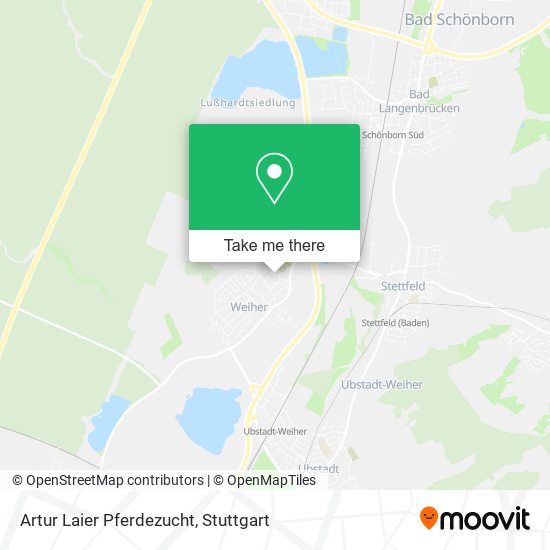 Artur Laier Pferdezucht map