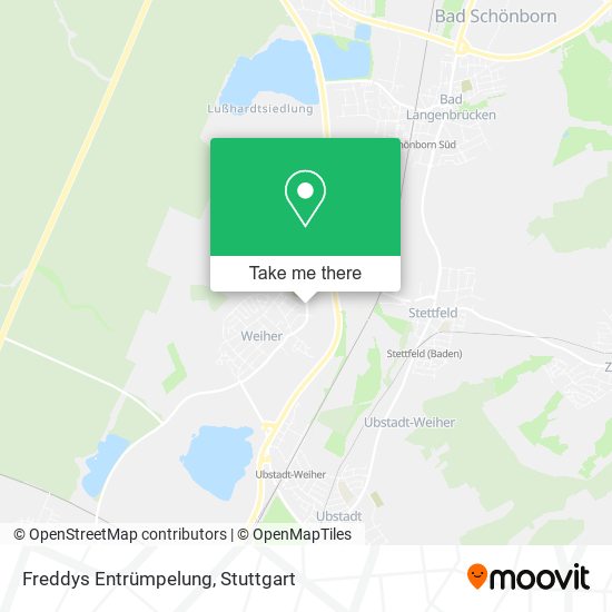 Freddys Entrümpelung map
