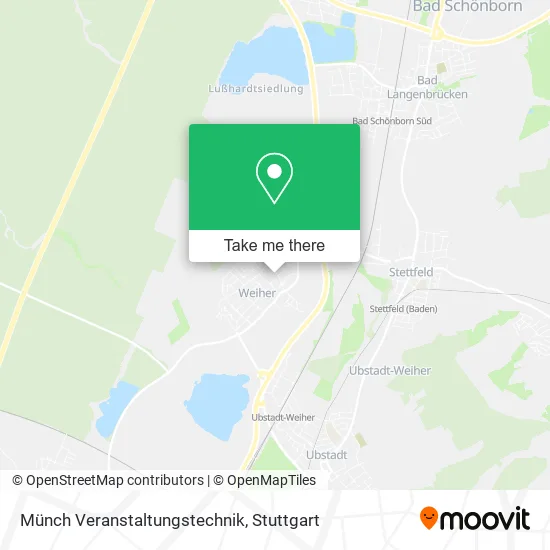 Карта Münch Veranstaltungstechnik