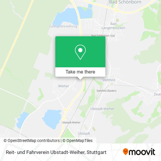 Reit- und Fahrverein Ubstadt-Weiher map