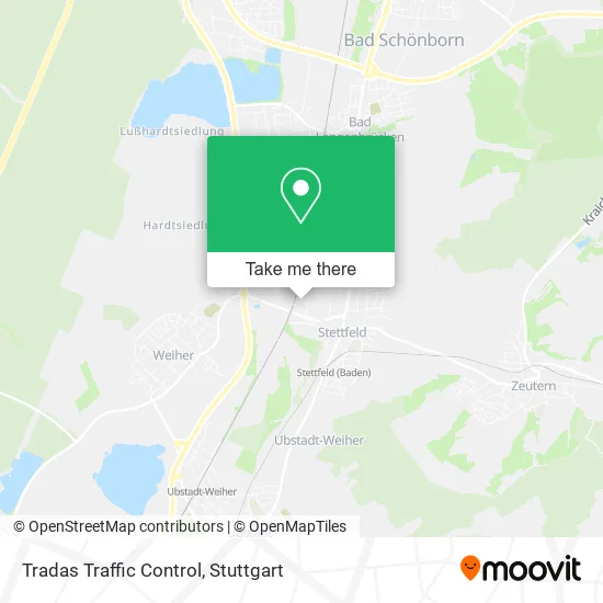 Карта Tradas Traffic Control