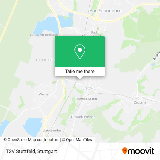 Карта TSV Stettfeld