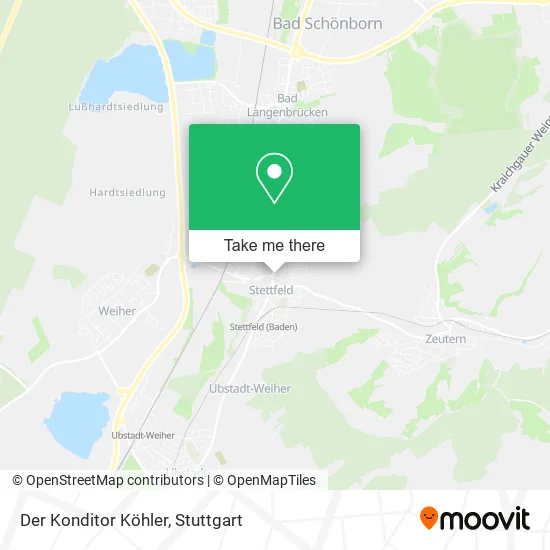 Карта Der Konditor Köhler