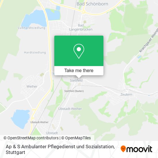 Карта Ap & S Ambulanter Pflegedienst und Sozialstation