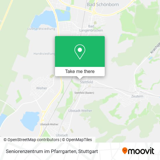 Карта Seniorenzentrum im Pfarrgarten