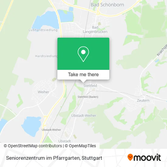 Карта Seniorenzentrum im Pfarrgarten