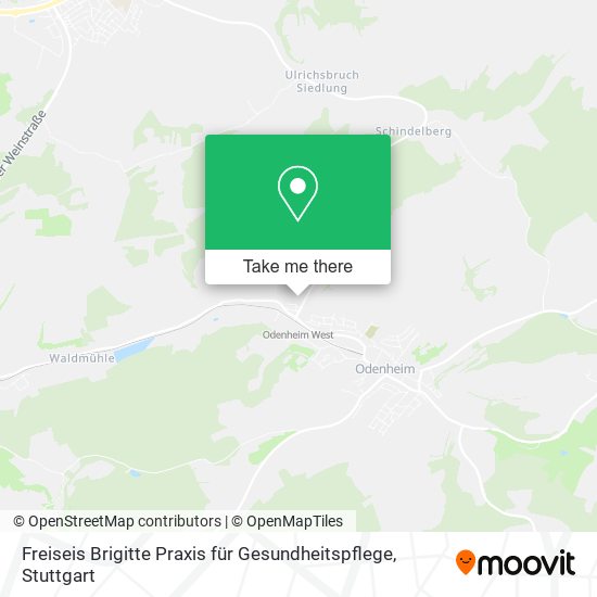 Freiseis Brigitte Praxis für Gesundheitspflege map