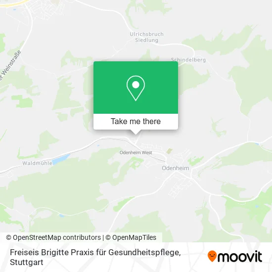 Карта Freiseis Brigitte Praxis für Gesundheitspflege