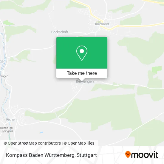 Карта Kompass Baden Württemberg