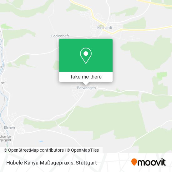 Hubele Kanya Maßagepraxis map