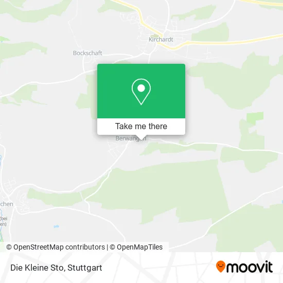 Карта Die Kleine Sto