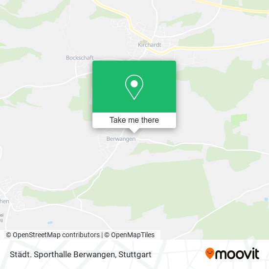 Städt. Sporthalle Berwangen map
