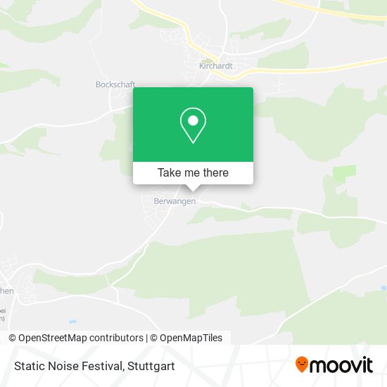 Static Noise Festival map
