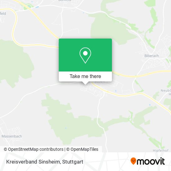 Kreisverband Sinsheim map