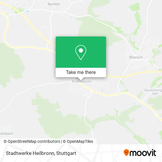 Карта Stadtwerke Heilbronn