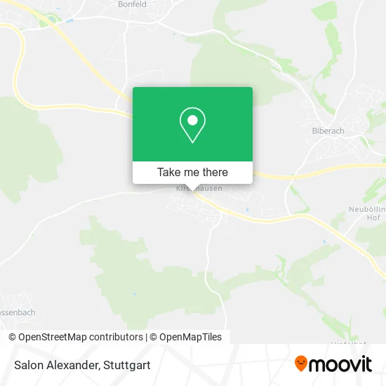 Карта Salon Alexander