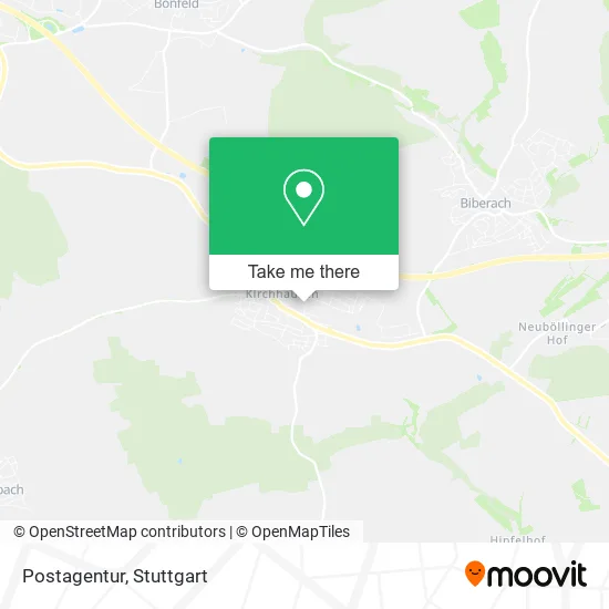 Карта Postagentur
