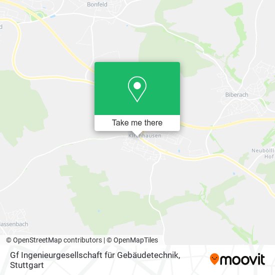 Gf Ingenieurgesellschaft für Gebäudetechnik map