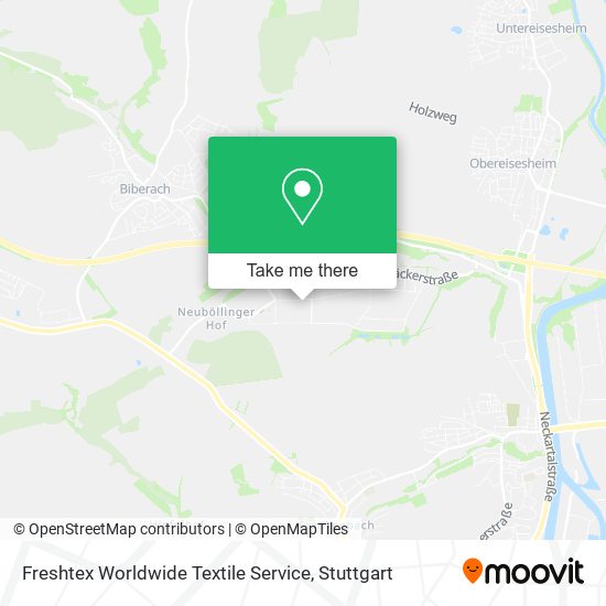 Freshtex Worldwide Textile Service map