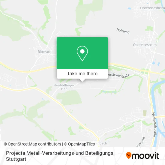 Карта Projecta Metall-Verarbeitungs-und Beteiligungs