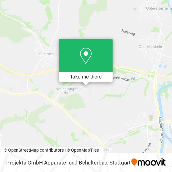 Карта Projekta GmbH Apparate- und Behälterbau