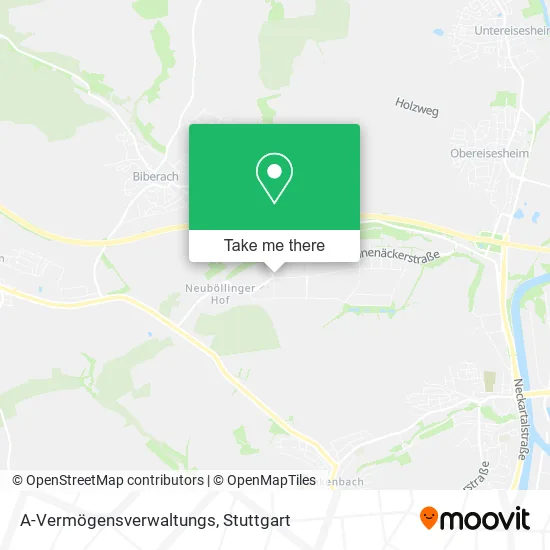 Карта A-Vermögensverwaltungs