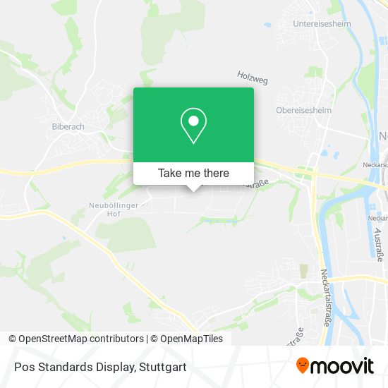 Pos Standards Display map