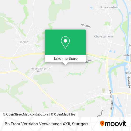 Bo Frost Vertriebs-Verwaltungs XXII map