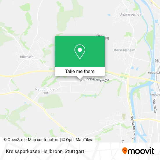 Карта Kreissparkasse Heilbronn