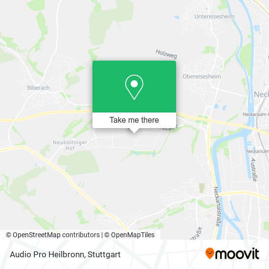 Карта Audio Pro Heilbronn