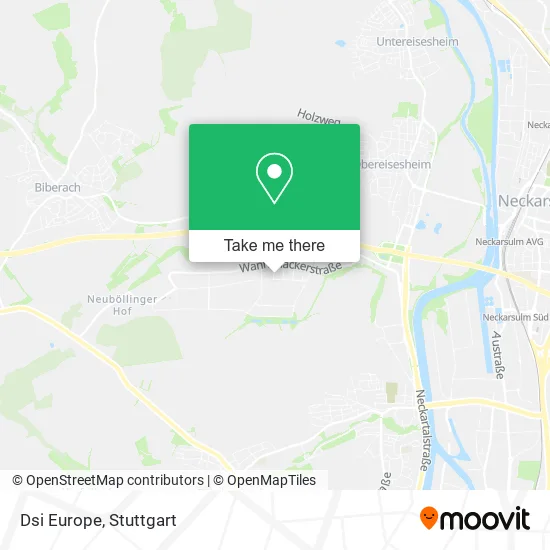 Карта Dsi Europe